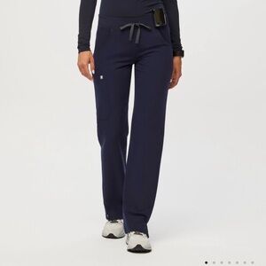 Figs navy Kade scrub pants